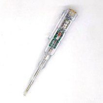 지능형 유도 전력 전압 감지기 펜 랜턴 측정 회로 테스터 투명 전기, [01] 1PCS