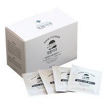개별포장 생활덕후 깔끄미 신발 클리너 / 휴대용 운동화 세탁 얼룩제거, 3세트(75매입)