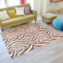 [천삼백케이] [카페트앤데코] 젠트지브라 러그 (150x200cm)