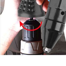 팝 너트 건 휴대용 무선 리벳 팝 건 어댑터 드릴 전기 너트 팅 리베 터 편의성 노동 절약, 한개옵션0