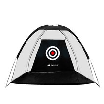 실내골프망 어프로치 커팅 스윙연습 골프텐트 골프네트, 골프텐트(블랙)