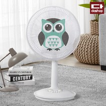 다샵 프리미엄 선풍기 안전망 부엉이민트, 1개