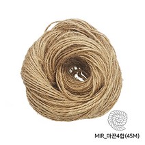 [MIR] 마끈 11종 선물포장 공예 DIY 마사 마로프 마실, 45m, 마끈4합(45M)