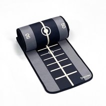 피스탑 모던 컬러 골프 퍼팅매트 실내 퍼팅연습기+홀컵, 차콜, 롱롱 30x300