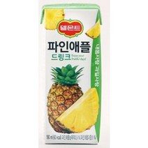 롯데칠성 델몬트드링크팩 파인애플 190ml, 47개