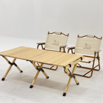 코코프 캠핑 의자테이블 세트 경량 접이식 의자 테이블, 4인대형, 6인테이블+의자4개