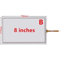 7인치모니터 자동차 DVD GPS 네비게이션 멀티미디어 터치 스크린 패널 유리 교체 부품에 대 한 6.2/7/8 저, 10 8 inch Style B