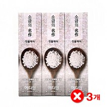 도봉물산_[국내산] 정제염 함유 잇몸 관리 예방 잇몸케어 소금 치약 X3개, 도봉 쿠팡 소금의명작, 도봉 쿠팡 본상품선택