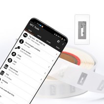 NFC 태그 13.56MHz 프로그래밍 가능 빈 레이블 범용 Rfid 카드 칩 전화 프로토콜 ISO14443A 213 스티커 50, 01 50pcs