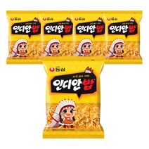 농심 인디안밥, 83g, 5개