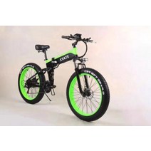 - 2020 고성능 26인치 스테이트 전기 팻바이크 터보제트 풀샥 접이식 48V 500w(최대출력1000w급) 유압브레이크 속도45~50k이상 대용량밧데리13A, 밧데리14A업글