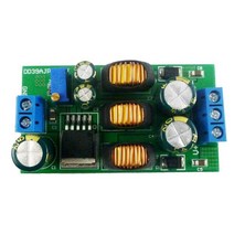 강압기 2x20W 부스트-벅 이중 출력 전압 모듈 3.6-30V ~ 가변 DC 스텝 업 다운 컨버터 보드, 01 With terminal