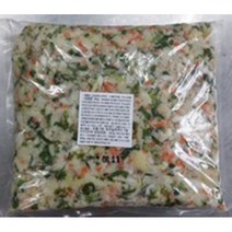 수제용 고로케 속재료(업소용)고추맛3kg 만두야채빵찐빵, 1개