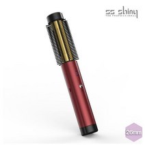 더블에스샤이니 무선 고데기 뉴빵빵 뿌리 볼륨 휴대용 롤 고대기 BB-009R - 레드, 뉴빵빵 BB-009R 레드