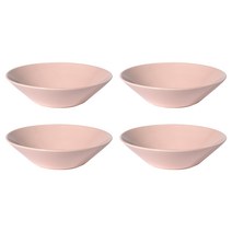 보울보울 어반데일리 멀티 샐러드볼 24cm, 쉬폰핑크, 4개입