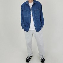 봄 가을 오버핏 데님 청자켓 / 연청 중청 흑청