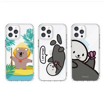 원베스트 [1BST] 사파리프렌즈 투명 젤리케이스LG G8