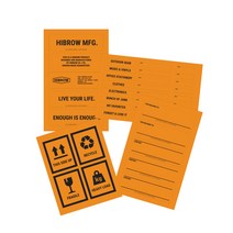 하이브로우 플랍박스 라벨 팩 x 2개