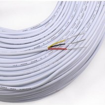 네트워킹 도구 툴 렌카드 네트워크 아답터 랜포트 2510M 28AWG UL2464 피복 와이어 케이블 채널 오디오 라인 2 3 4 5 6 7 8 9 10 코어 절연 구리 신호 제, 없음, White+2 Meters+8 Cores