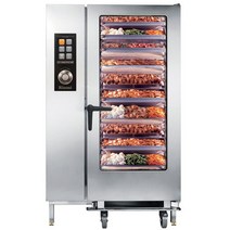 린나이 업소용 스팀 컨벡션 고급형 전기오븐 RCO-400AE 대형 40단 오븐 콤비스티머, 1) 직접설치(제품만 배송/팬 추가 별도구매)