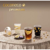 정품 일본 공식 코코네코 프리미엄작 골드 고양이 머그컵 3종 COCONECO, 1번