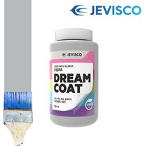 제비스코 드림코트 크리스탈 그레이 0.5L 벽지페인트, 1개