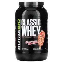 뉴트라바이오 랩스 프로틴 파우더 스트로베리 쇼트케이크 907g Nutrabio Labs