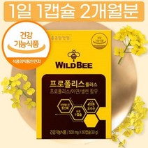 프로폴리스 캡슐 아연 셀렌 항산화 도움 포르폴리스 추출물 폴리폴리스 면역 기능 필요, 상세페이지 참조, 상세페이지 참조