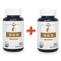 메디넥스 앰비정 120정 멀티 비타민 미네랄, 2개
