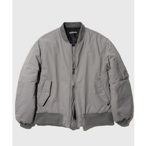 JEMUT 317 카디 오버핏 MA-1 자켓 딥그레이 YHJK2319 Cardi Overfit Ma-1 Jacket Deepgray YE