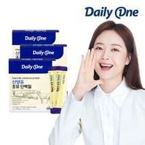 데일리원 전소민 산양유 초유 단백질 2g 30포, 3통