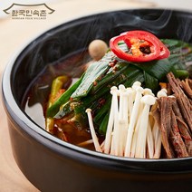 한국민속촌 이북식 파육개장 트레이 500g, 3팩