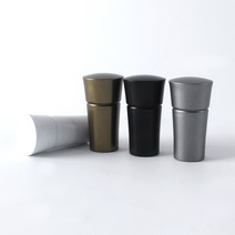 레일앤폴 25mm 커튼 플레인봉마개, 1조, 1조 골드블랙