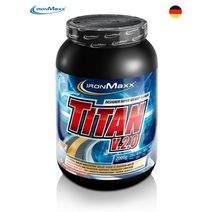 웨이트 게이너 탄수화물 + 근육증가 단백질 - 아이언맥스 100% 타이탄 v2.0 2000g (Ironmaxx Titan v2.0), 바닐라