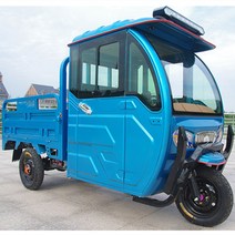 삼륜 세발 전기 전동 오토바이 출퇴근 다인승 바이크 전기삼륜차 전동바이크 어르신 전기스쿠터, 6.6뒷유리