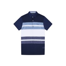[중계점 피에르가르뎅] 멀티 스트라이프 프린트 티셔츠 PLTS2410