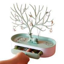 귀걸이 반지 행거 서랍 트레이형 액세서리 정리함 사슴뿔모양