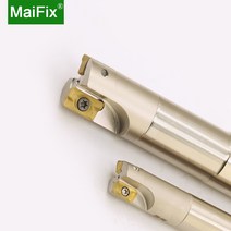 MaiFix CNC 직각 어깨 APMT 1135 1604 카바이드 인서트 엔드 밀 선반 커터 BAP300, 60 BAP400RC32332503T