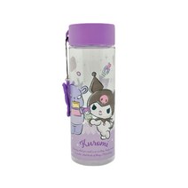 산리오 캐릭터즈 쿠로미 팬던트 트라이탄 보틀 500ml, 퍼플