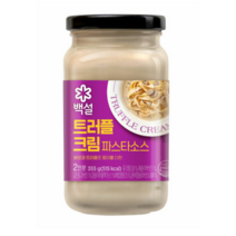 백설 트러플크림파스타소스 355G, 4개