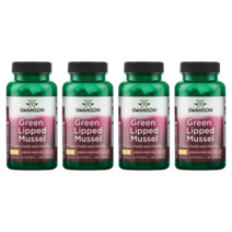 스완슨 뉴질랜드 초록 홍합 오일 60정 Swanson Green Lipped Mussel New Zealand 4Pack, 상세내용참조, 없음, 알약/캡슐