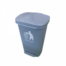 페달 식당 업소용 대형 음식물쓰레기통 밀폐 휴지통 50L, 단품, 상세페이지 참조