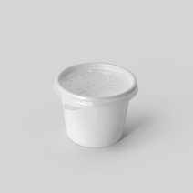 원형소스컵 75파이 3호 대 백색 100개