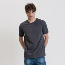 23SS [지아니루포] GL963F 워시드 라운드 티셔츠(DG)