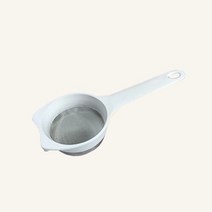 [크레용] 일체형 걸이식 스테인레스 거름망 채망 60mm 화이트, 상세 설명 참조