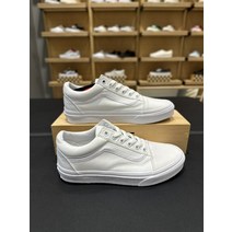 반스 코어클래식 올드스쿨 화이트 남자 여성 스니커즈 운동화 단화 VN000D3HW00, 선택완료