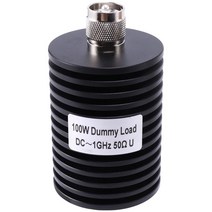 100W의 DC-PL259 1GHz의 더미 부하 더미 부하 플러그 UHF RF 동축 커넥터 더미로드, 검정