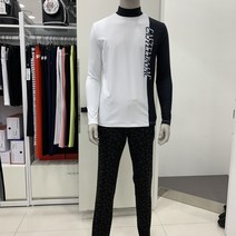 까스텔바작 가을 남성골프웨어 이너 골프티 / BGAFTL001WH