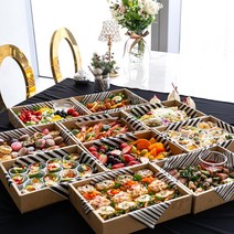 홈파티 음식 생신상 10인10종 생일 상차림 메뉴 케이터링 출장뷔페 생신상 박스 손님, 1개