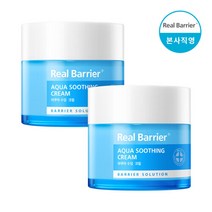 리얼베리어 [리얼베리어][1+1] 아쿠아 수딩 크림 50ml, 단품없음